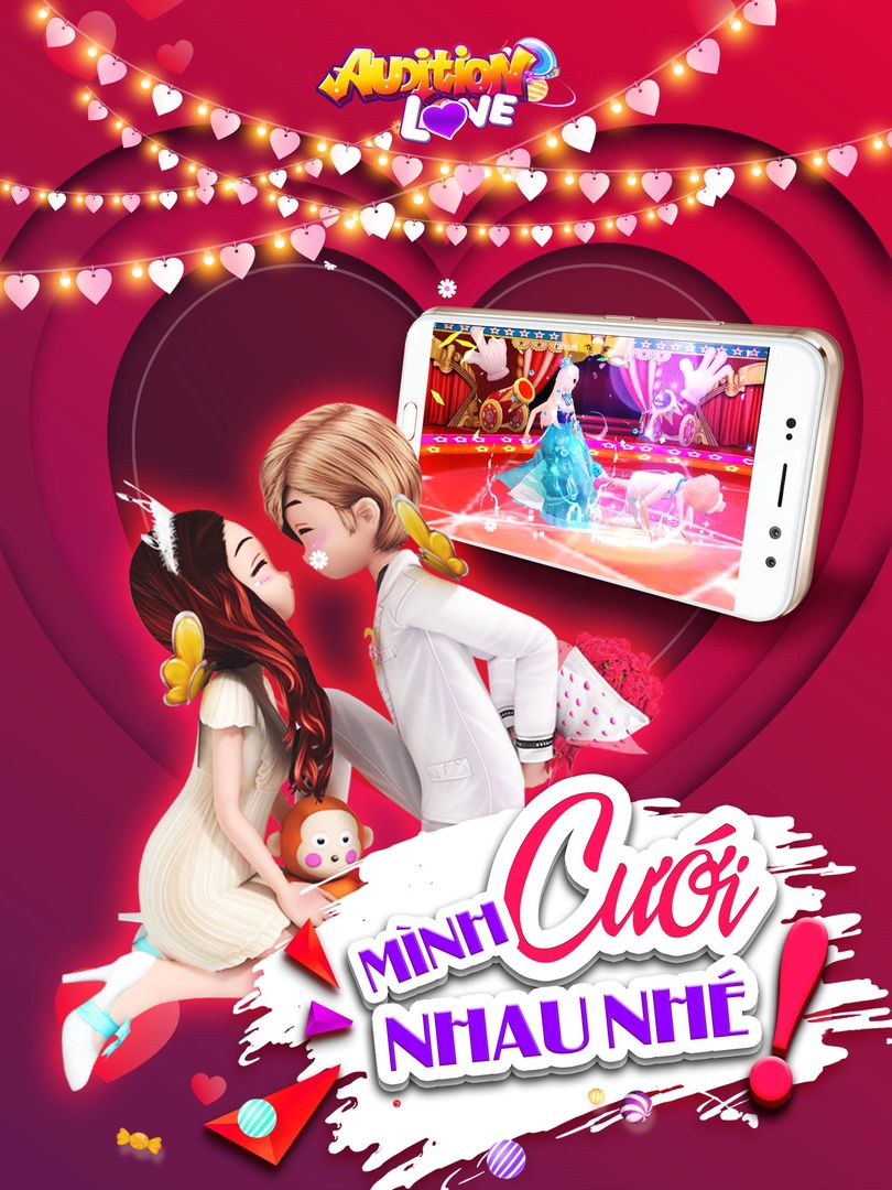 Screenshot of Au Love: Game nhảy thả thính