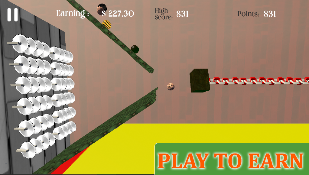 Screenshot of Tap ball: Online Earning Game