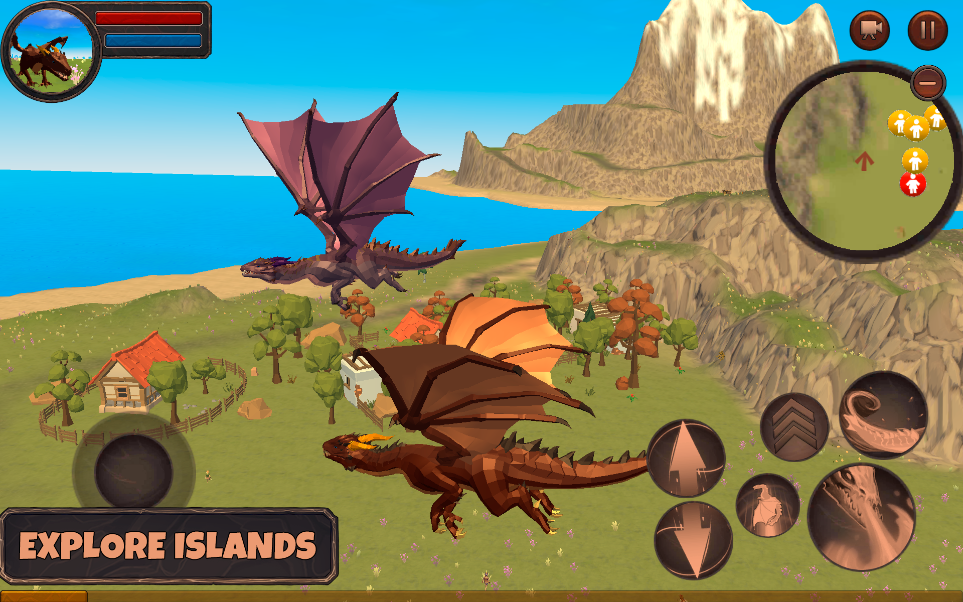 Screenshot 1 of Симулятор Дракона 3D 1.1049