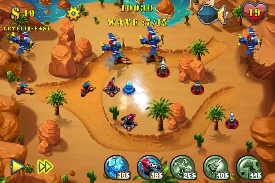 Screenshot of Defense Zone TD