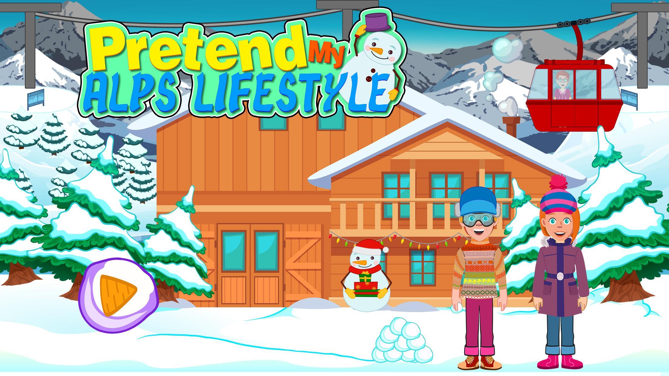 Pretend Play Alps Life Town Game Screenshot