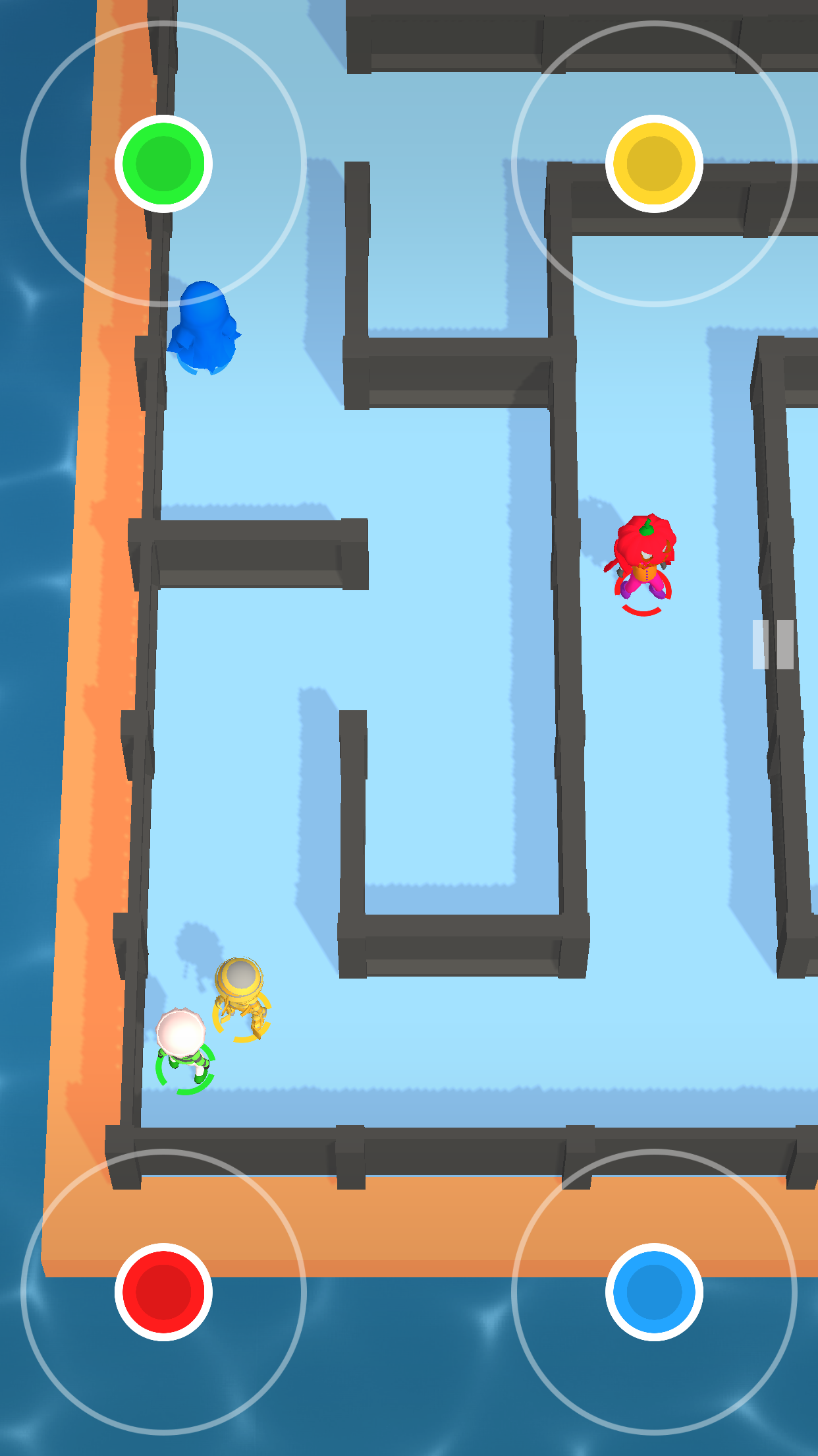 Screenshot of Stick Games Party: 4 players