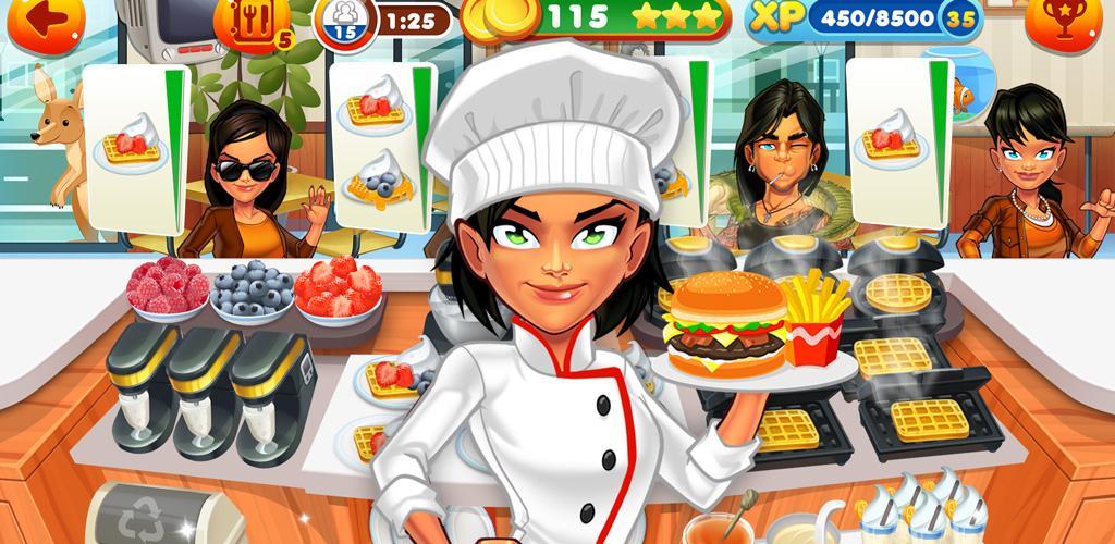 Banner of Kitchen Fever Craze เกมทำอาหารร้านอาหาร เชฟ 1.0