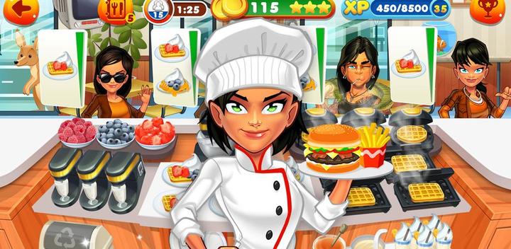 Banner of Kitchen Fever Craze Restaurant Cooking Games Chef 1.0
