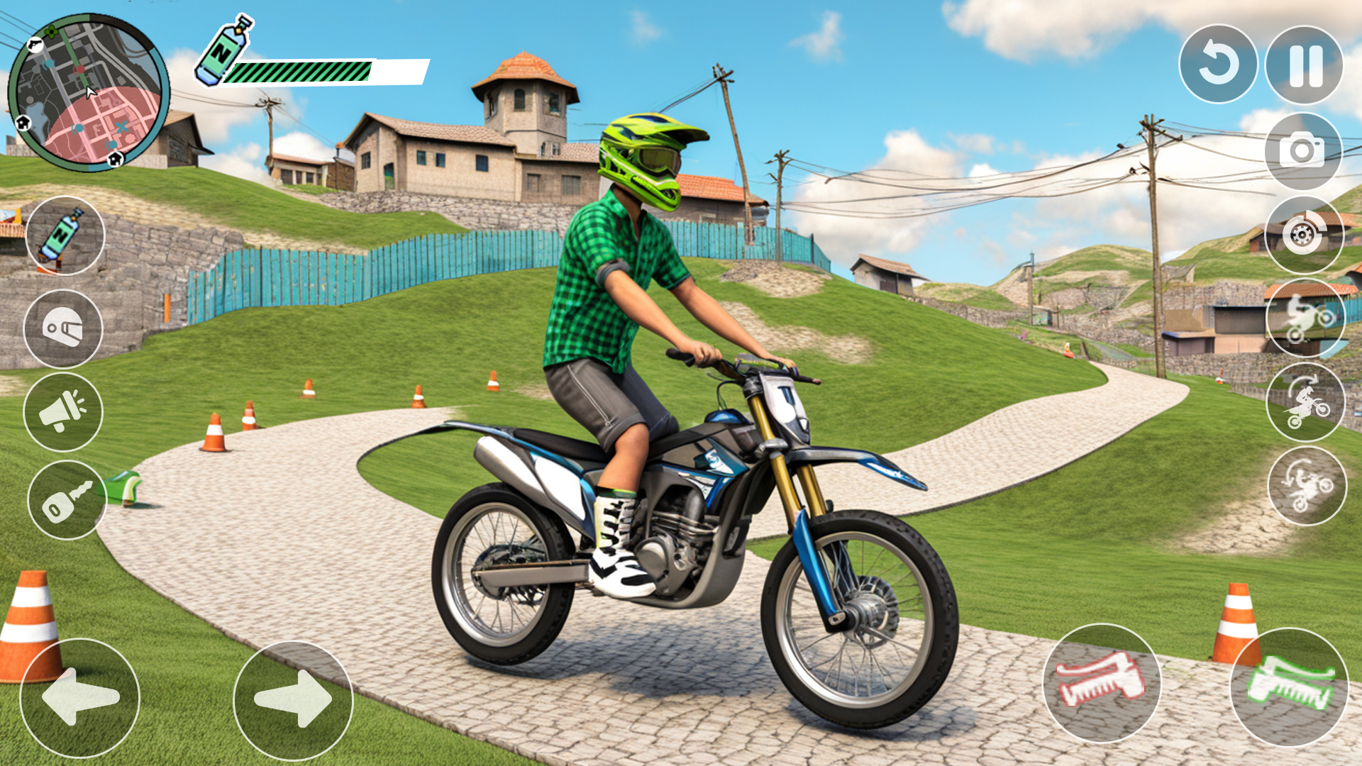 Dirt Bike Moto Stunt Game 2025 Game Screenshot