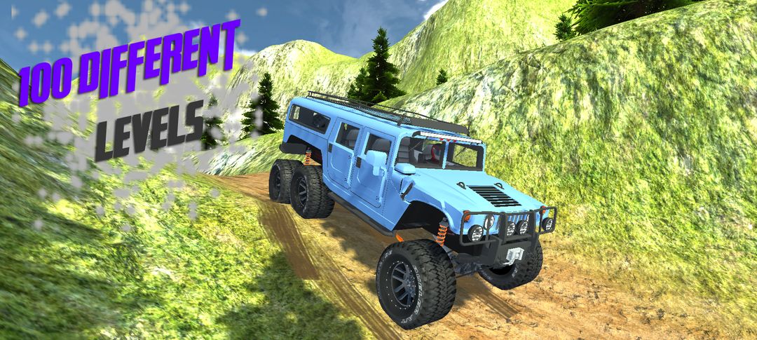 이글 오프로드 : [3D 4x4 자동차 및 트럭 게임] 게임 스크린 샷
