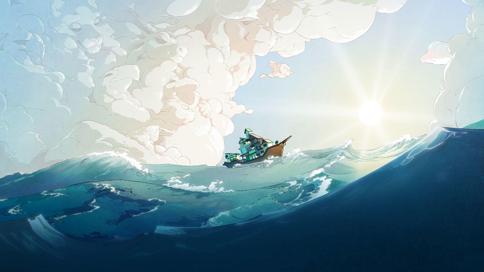Screenshot of the video of Spiritfarer