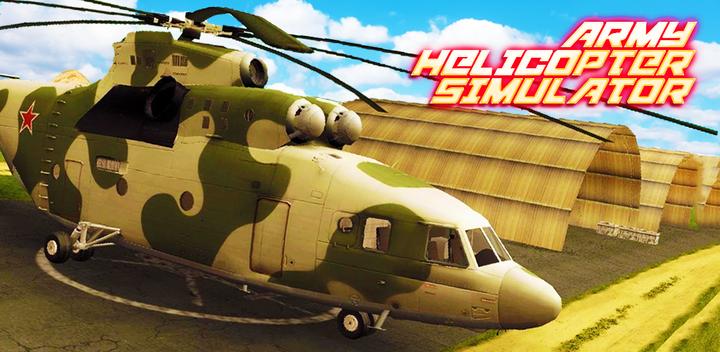 Banner of Army Helicopter Simulator : Gunship Attack Game 3D 1.9