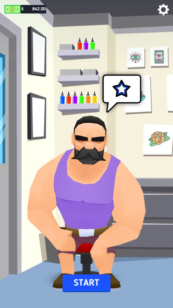 Ink Inc. - Tattoo Drawing screenshot game