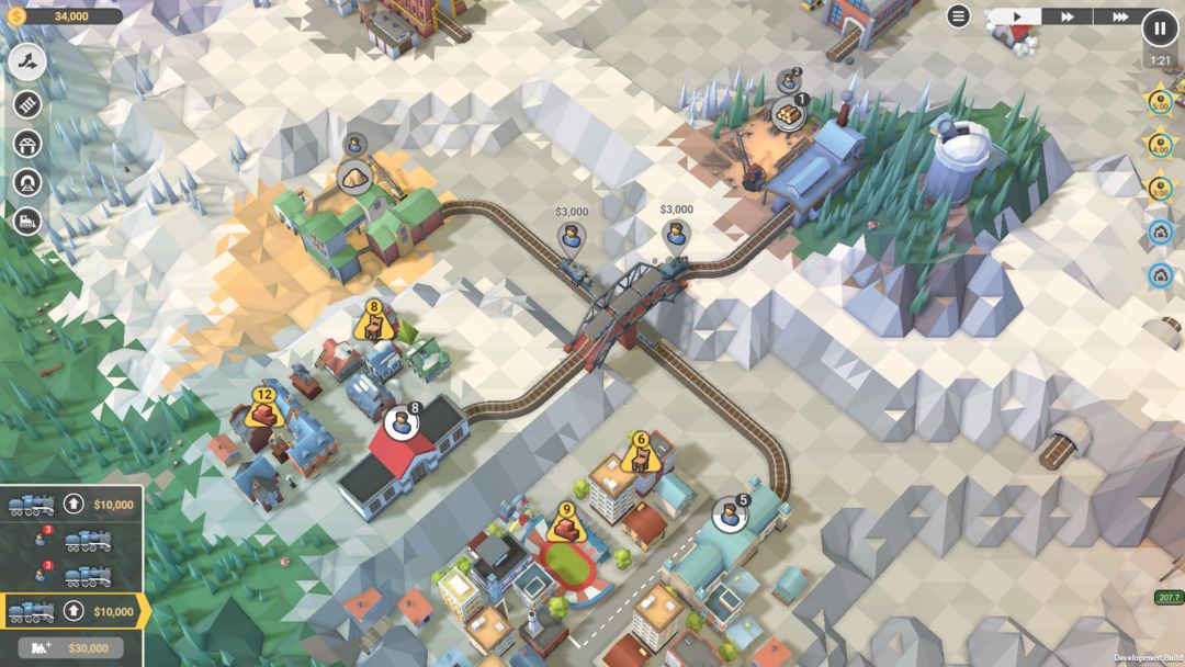 Train Valley 2 게임 스크린 샷