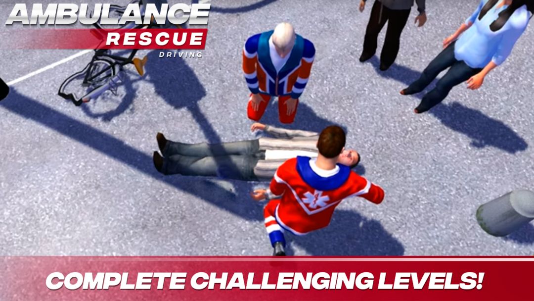 Ambulance Rescue Driving 게임 스크린 샷