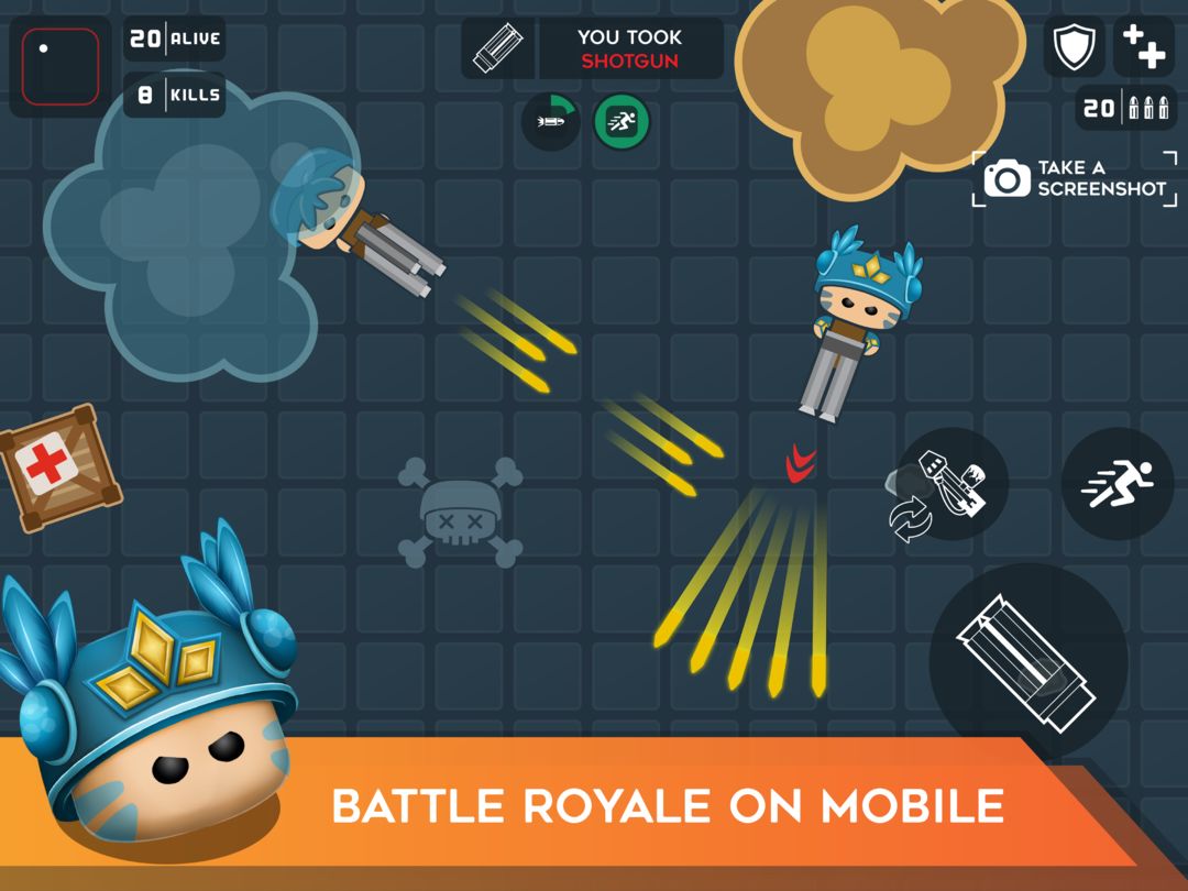 Mobg.io Survive Battle Royale screenshot game