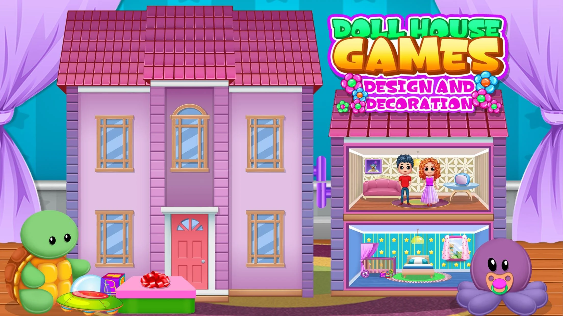 Doll House Game Funny Game Screenshot