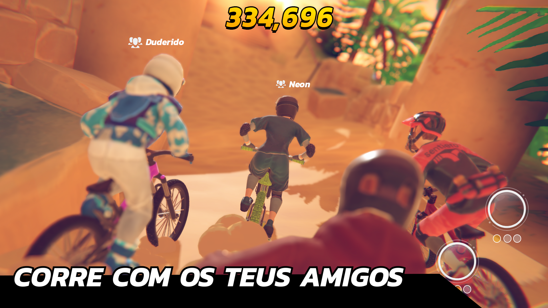 Captura de Tela do Jogo Touchgrind BMX 3: Rivals