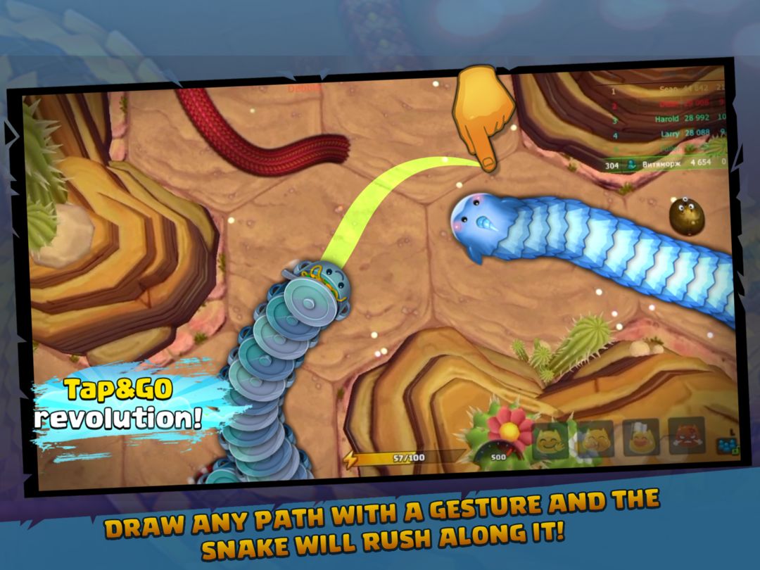 Little Big Snake screenshot game
