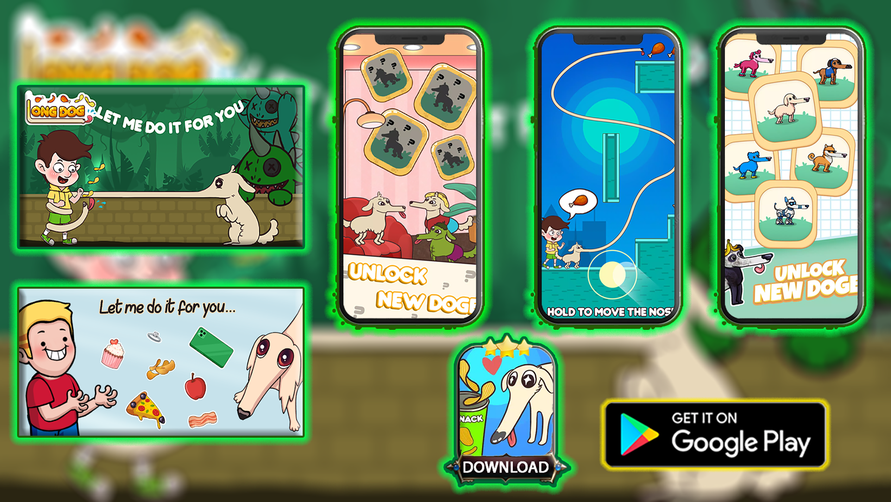 dog with long nose game Game Screenshot