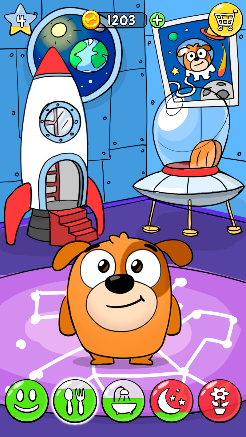 Yovik - your pet game Game Screenshot