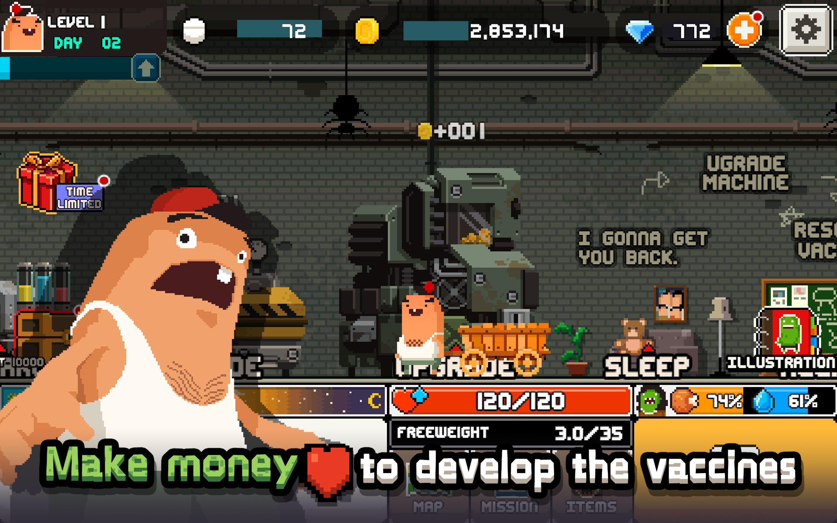 My Zombie Wife Game Screenshot