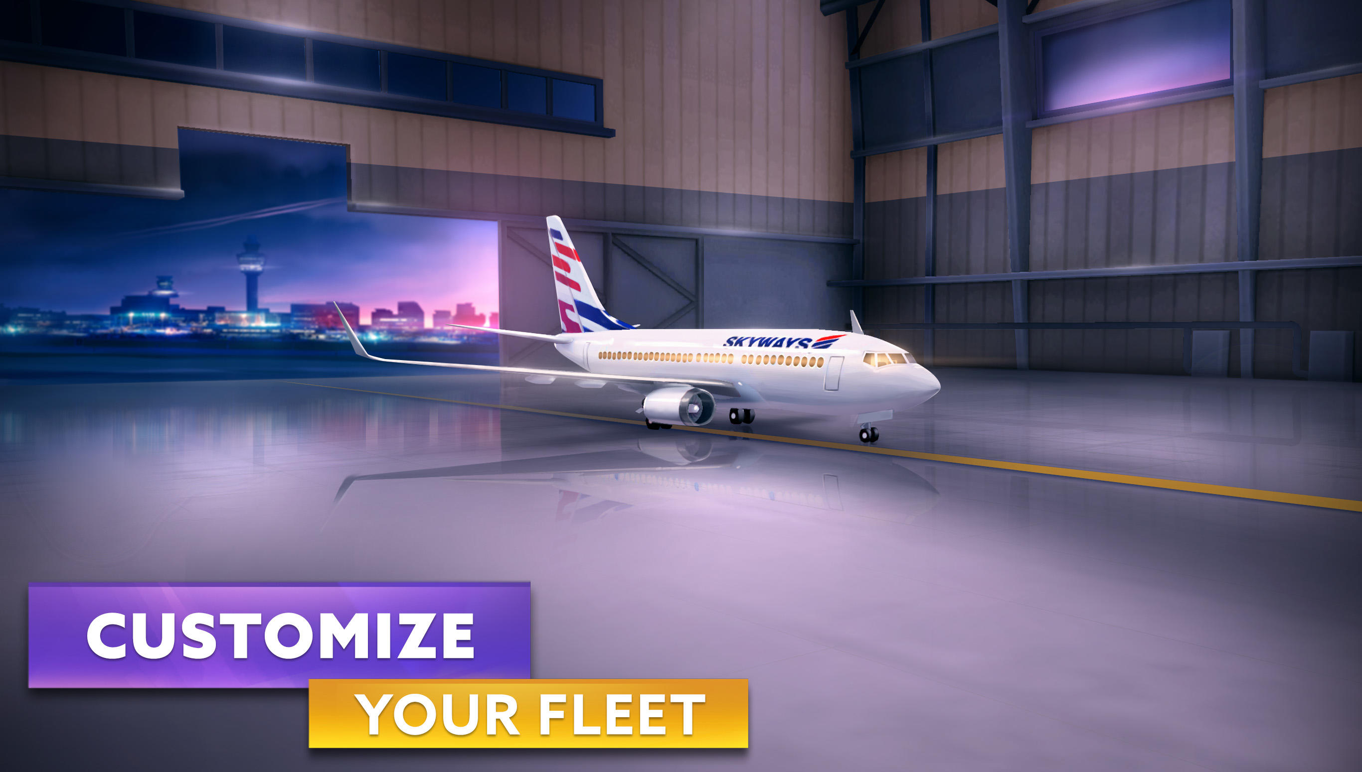 Airport Simulator: Tycoon Inc. ภาพหน้าจอเกม
