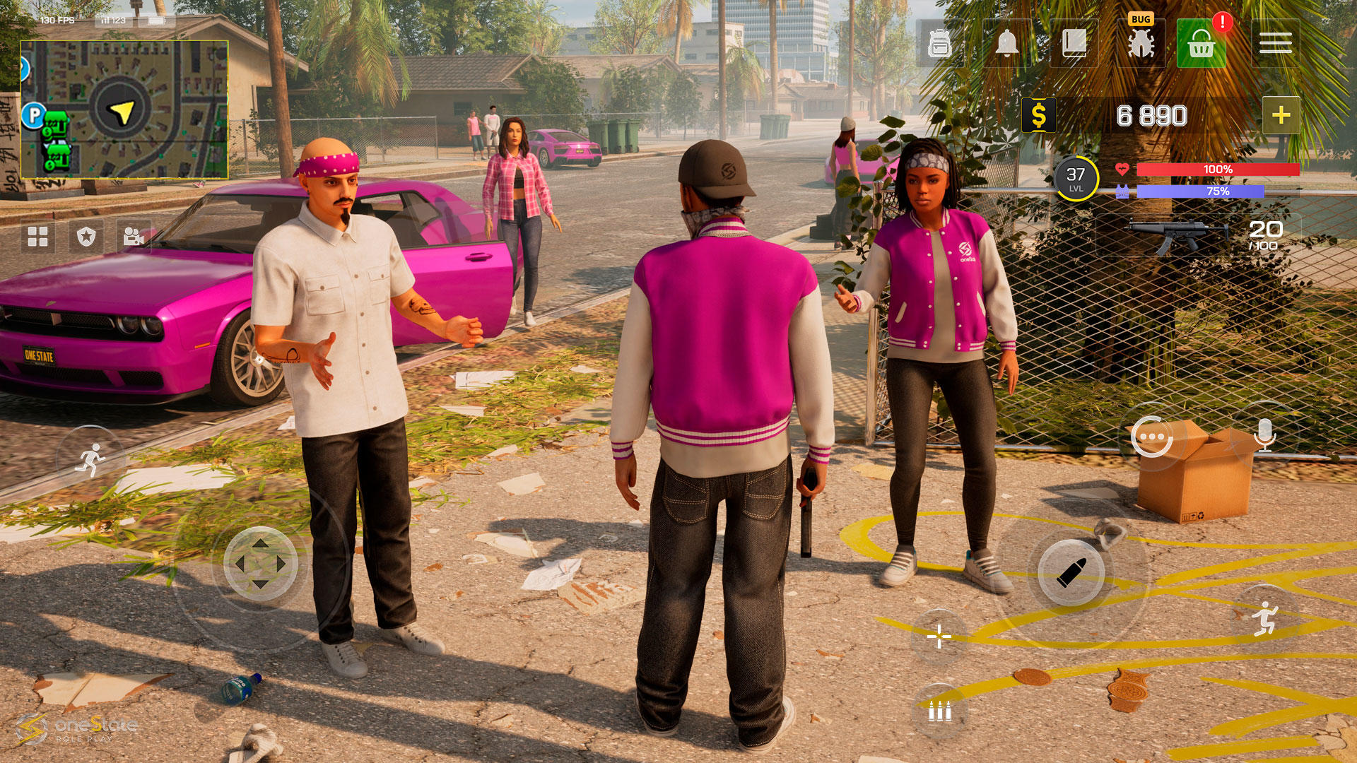 One State RP - Role Play Life Game Screenshot