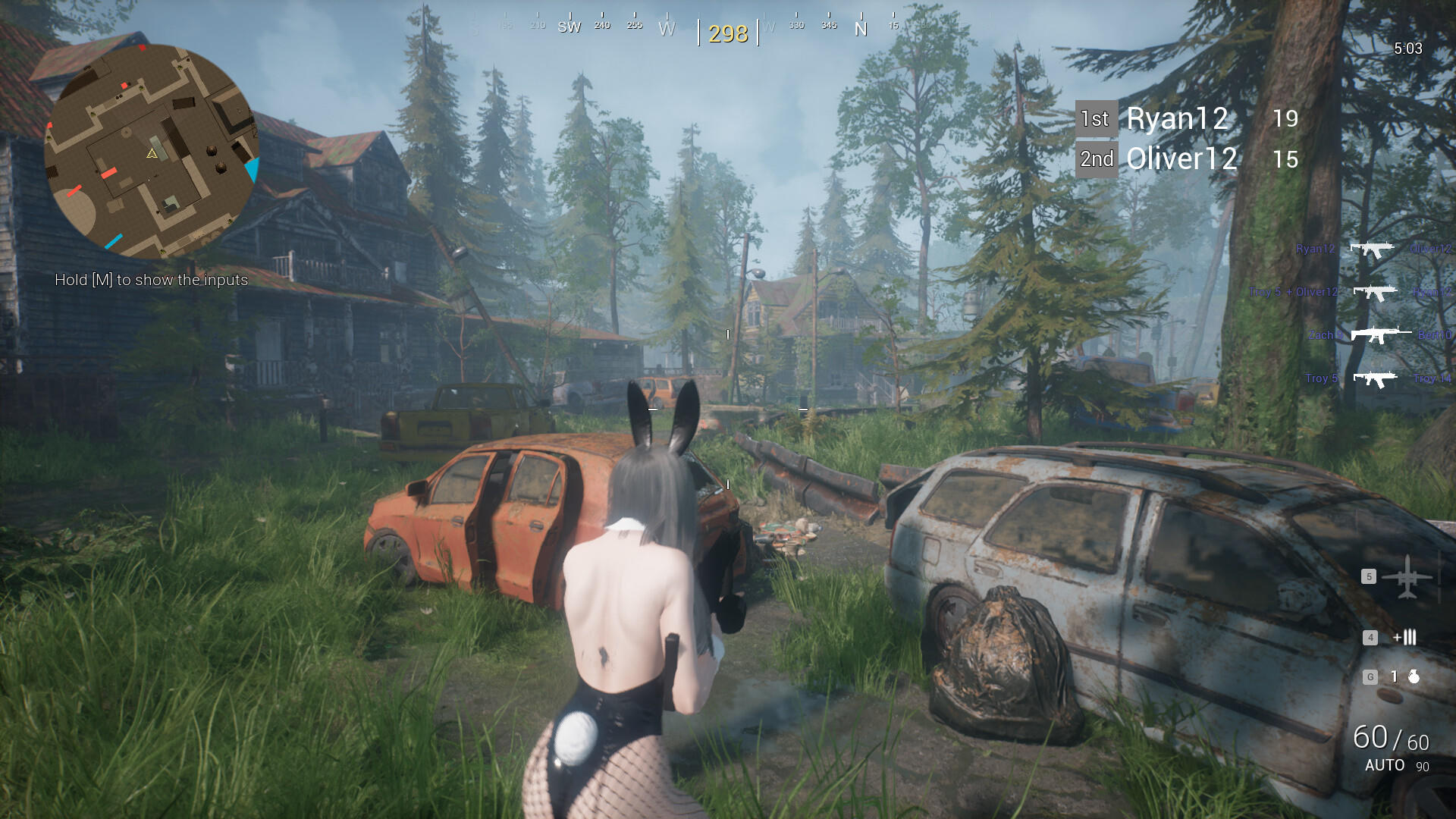Screenshot of Bunny Battle