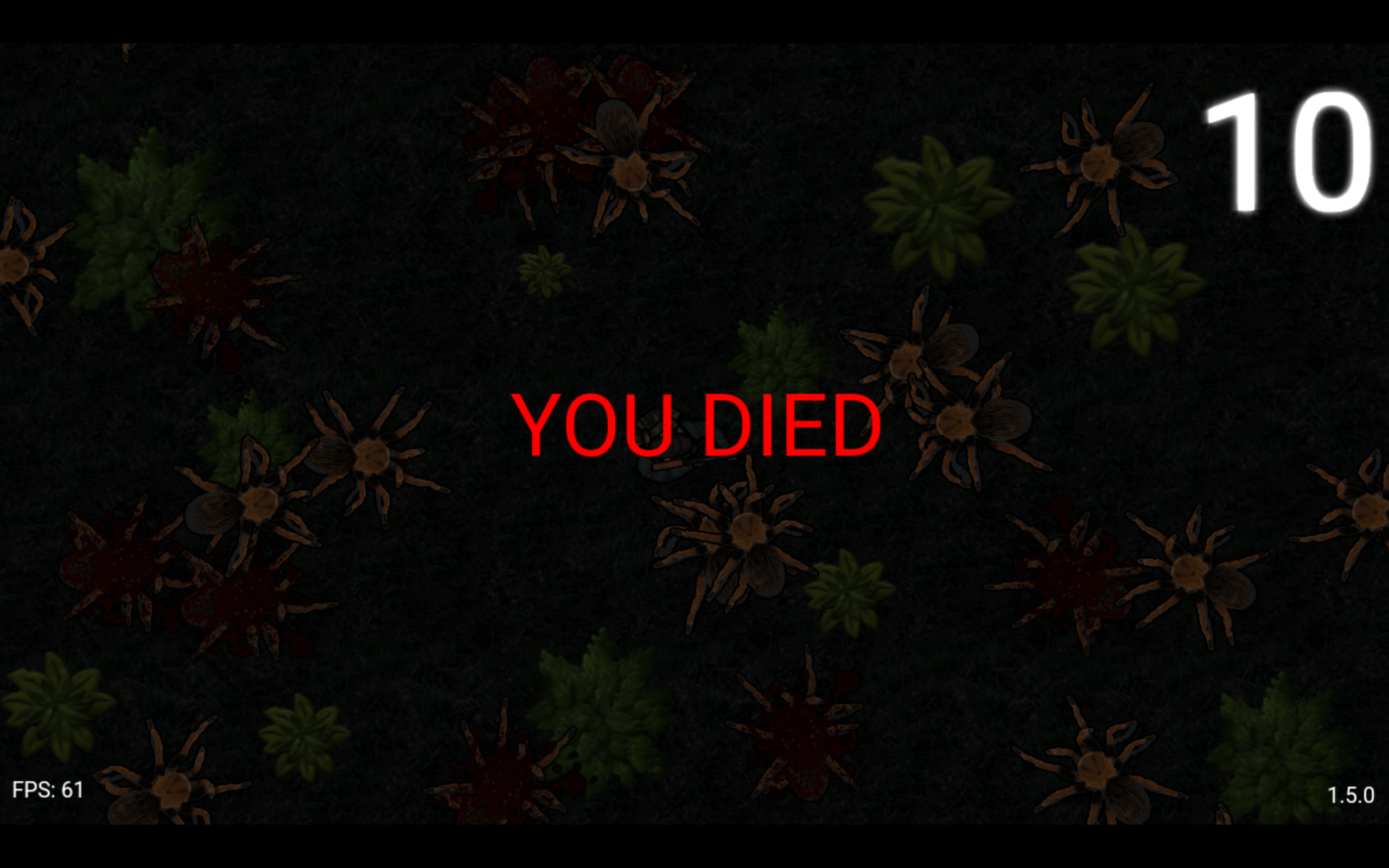 Screenshot of Spider Splatter