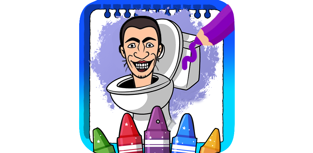 Banner of Skibidi Toilet Coloring Game 