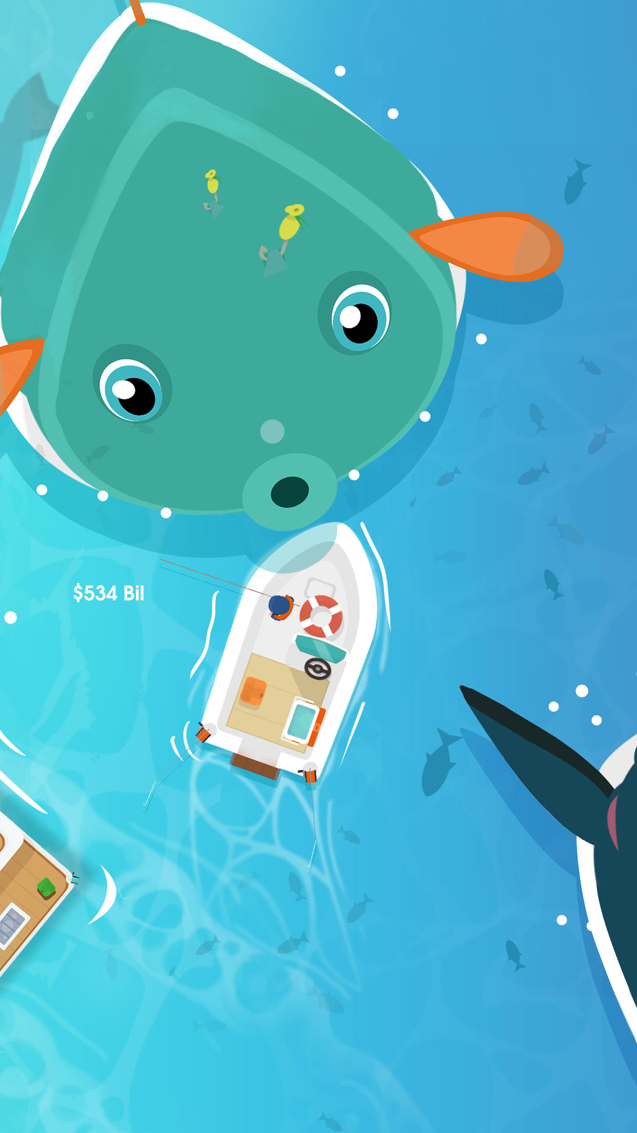Hooked Inc: Fishing Games Game Screenshot