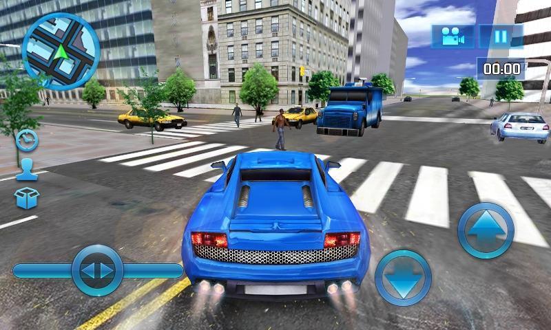 Driving in Car screenshot game