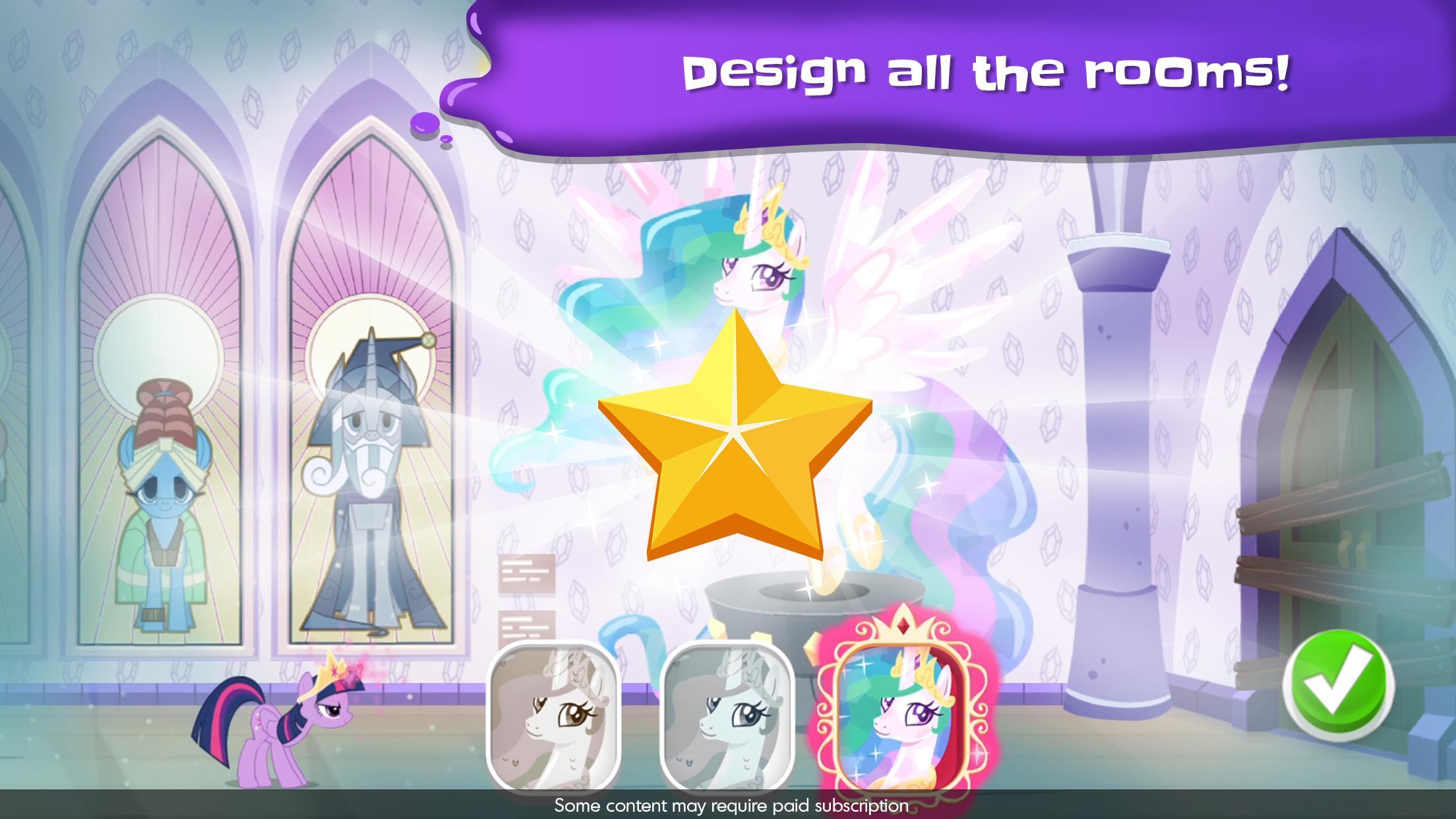 My Little Pony Color By Magic Game Screenshot