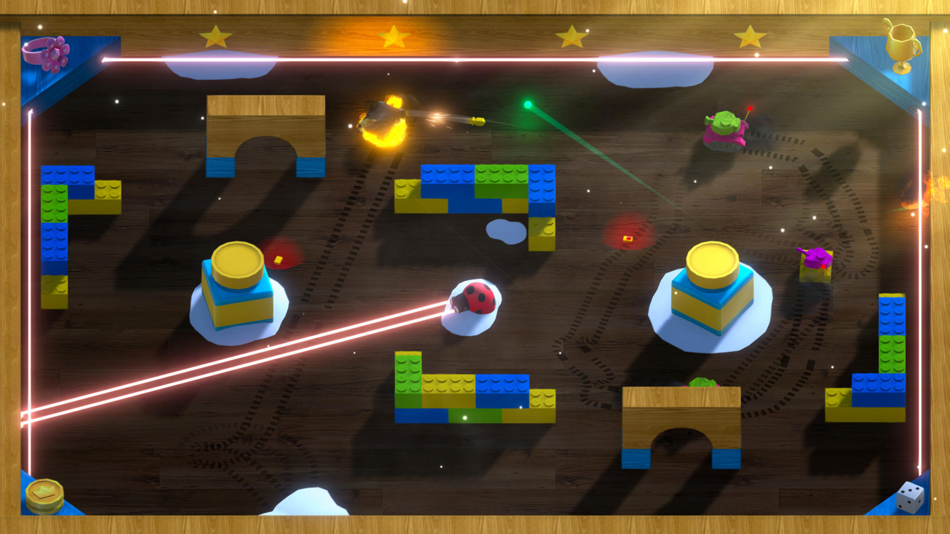 Attack of the Toy Tanks screenshot game