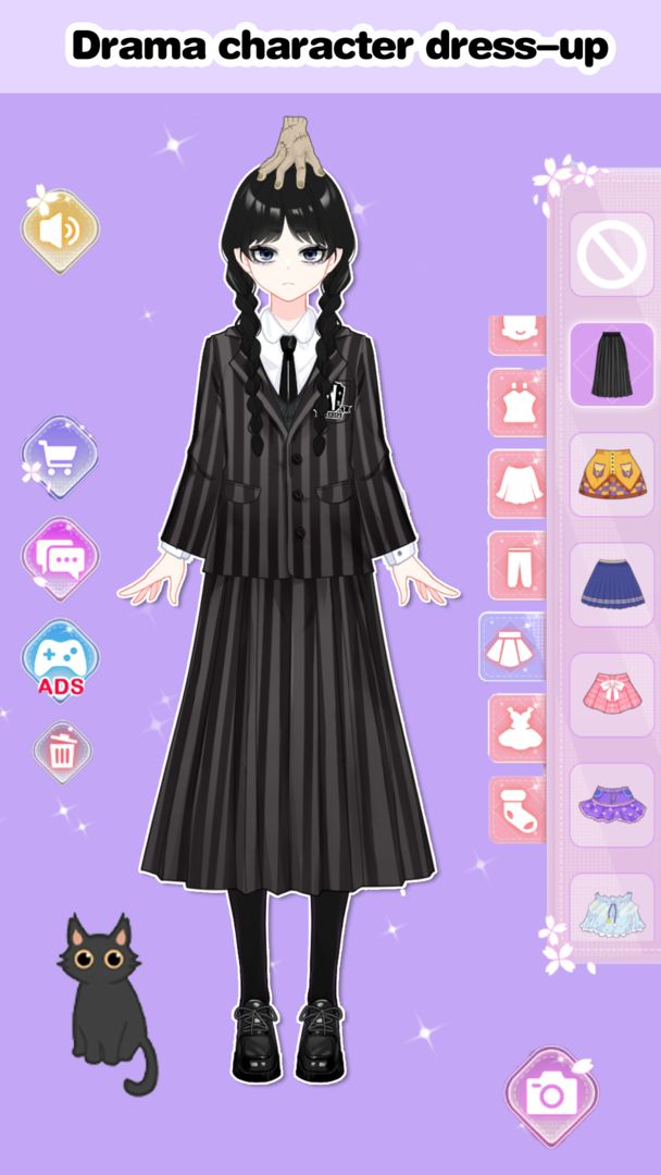 Vlinder Princess Dress up game screenshot game