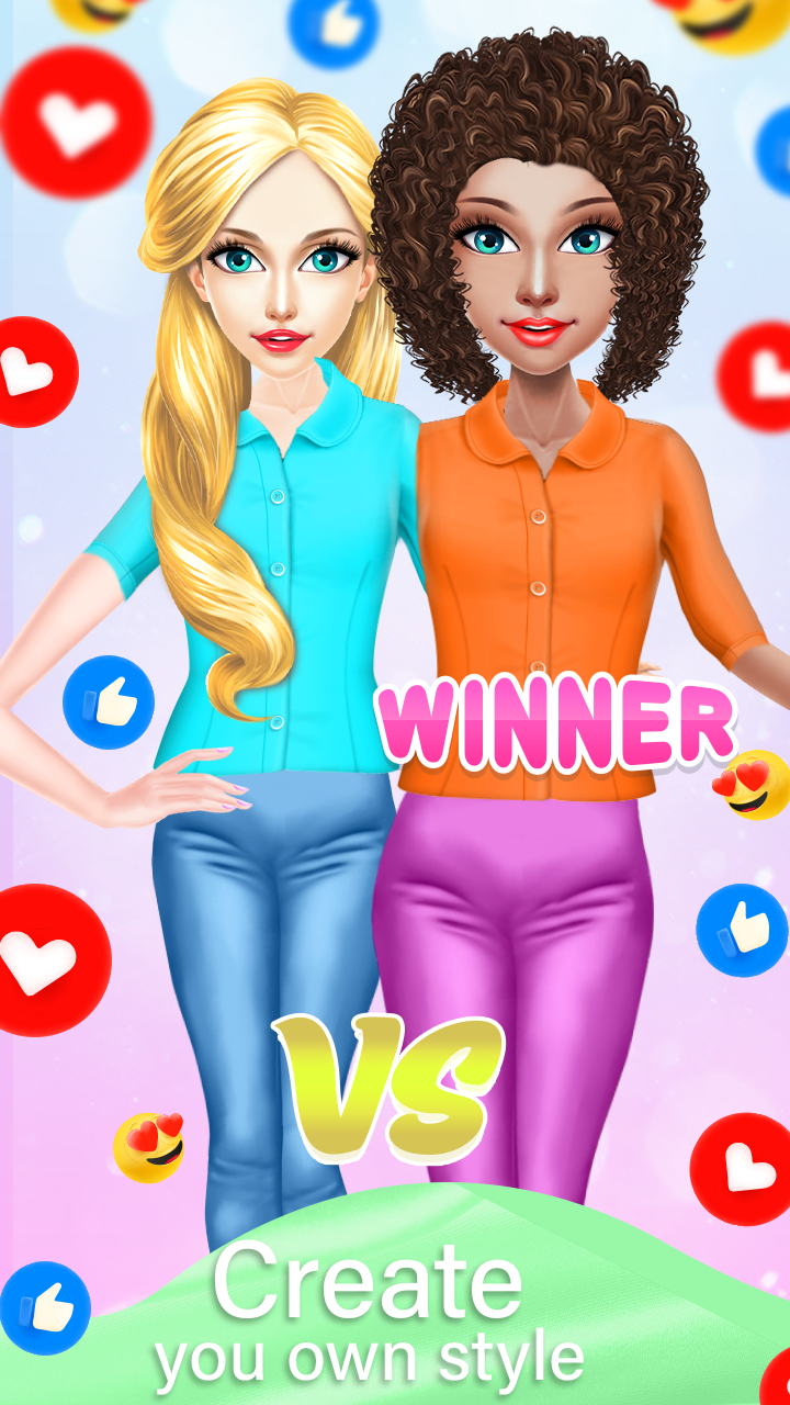 Cuplikan Layar Game Dressup Battle Fashion Contest