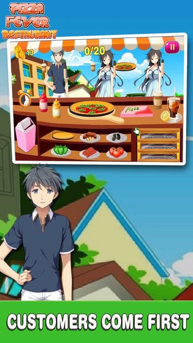 Captura de Tela do Jogo Pizza Fever Restaurant