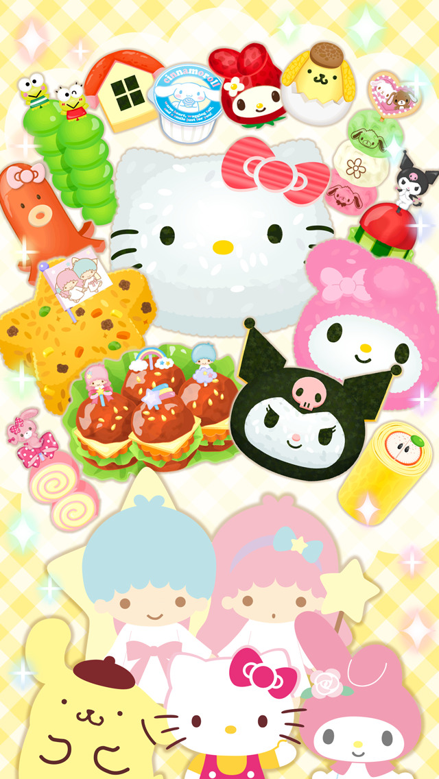 Hello Kitty Happy Bento Game Screenshot