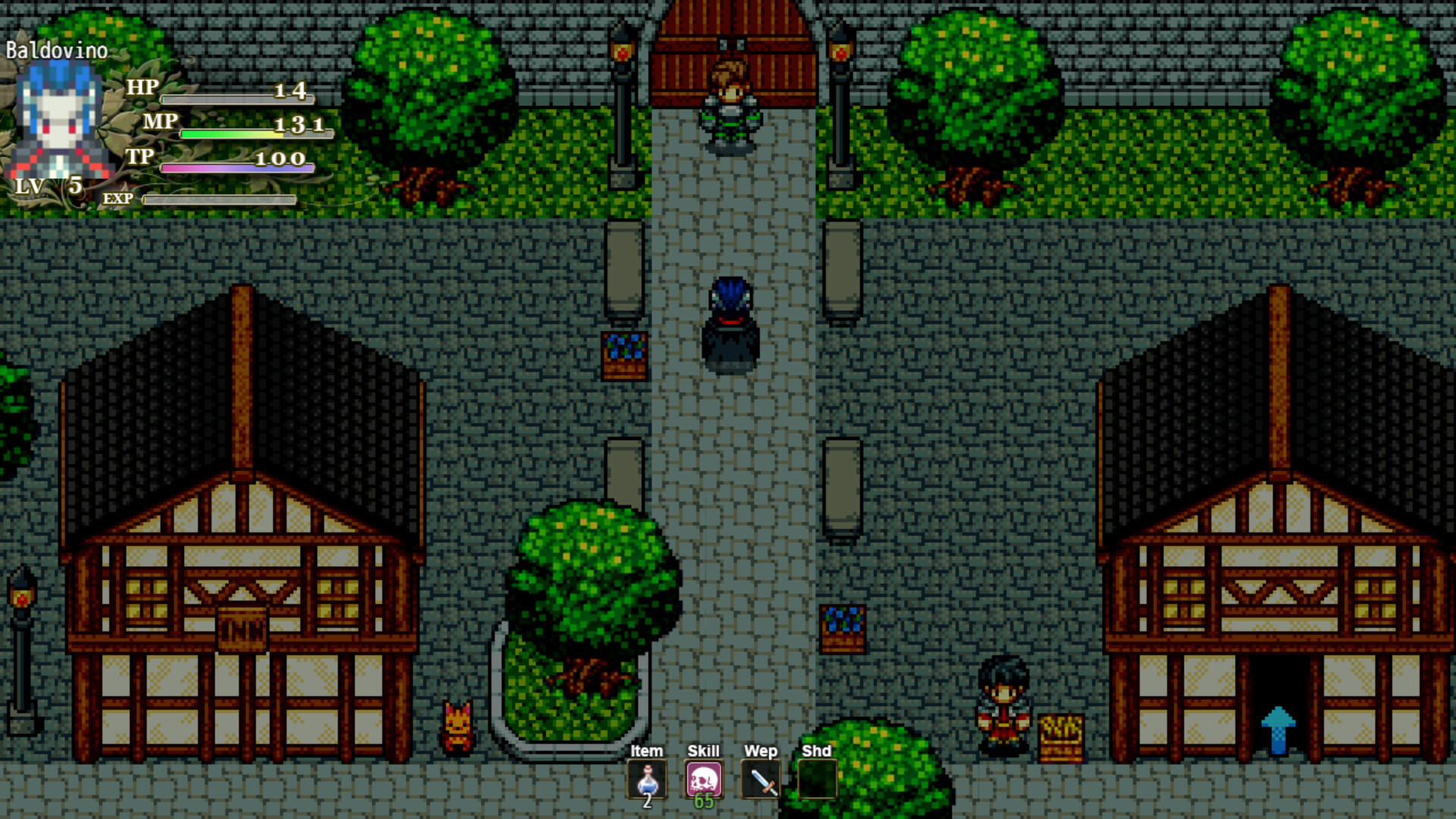 Vampire Story screenshot game