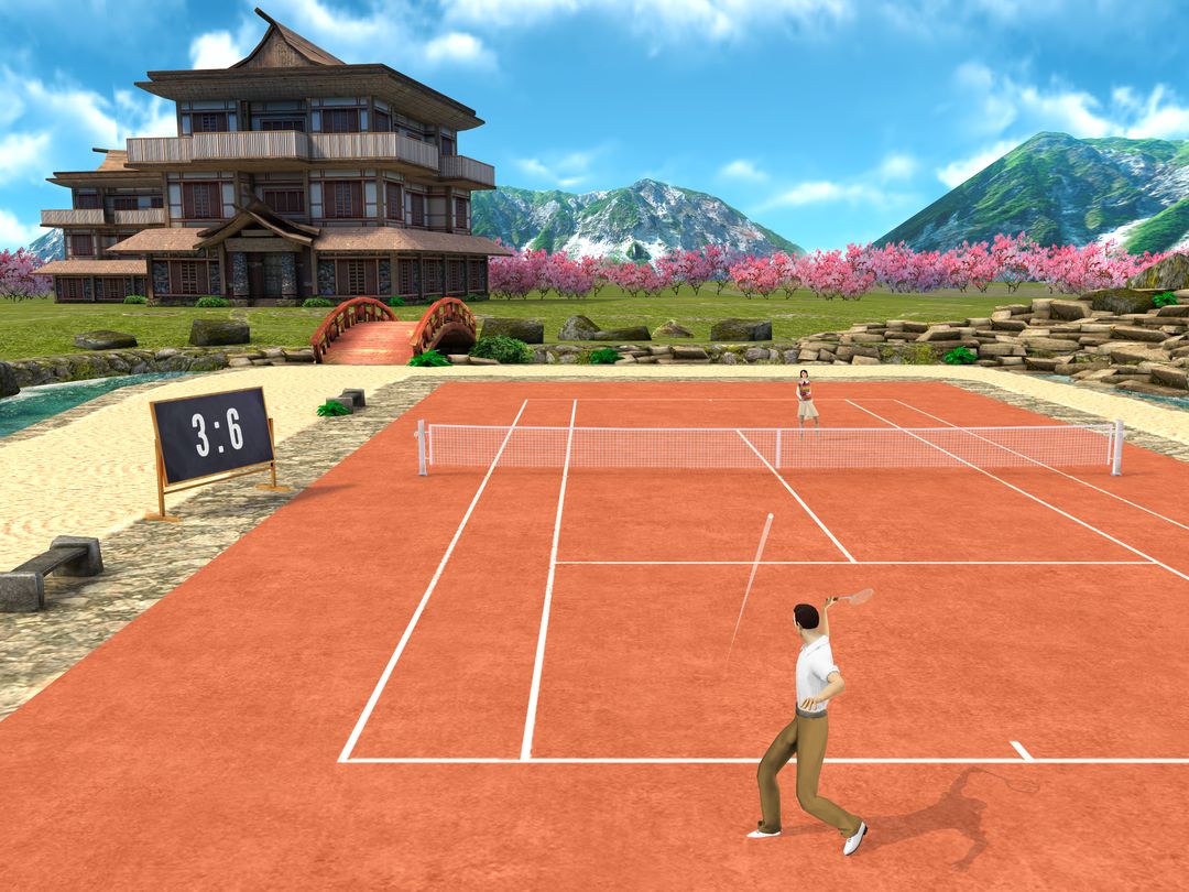 Screenshot of World of Tennis: Roaring ’20s