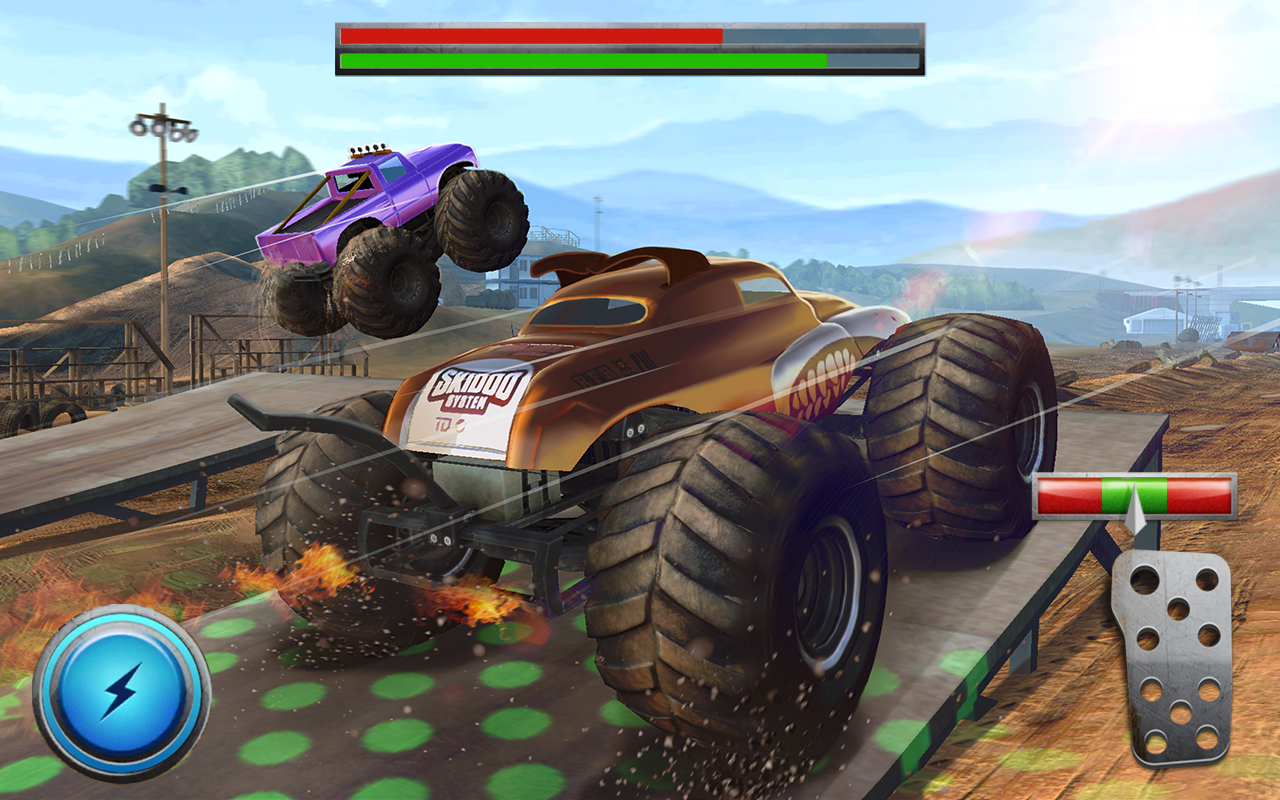 Racing Xtreme 2: Monster Truck Game Screenshot