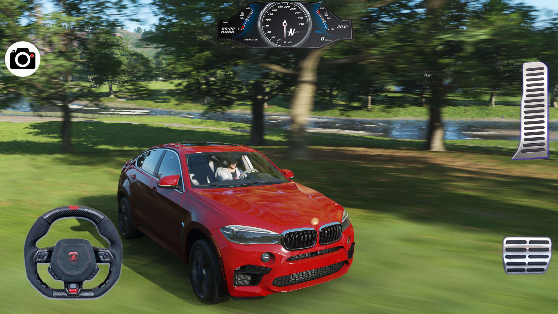 Drive City Simulator BMW X6 M 遊戲截圖