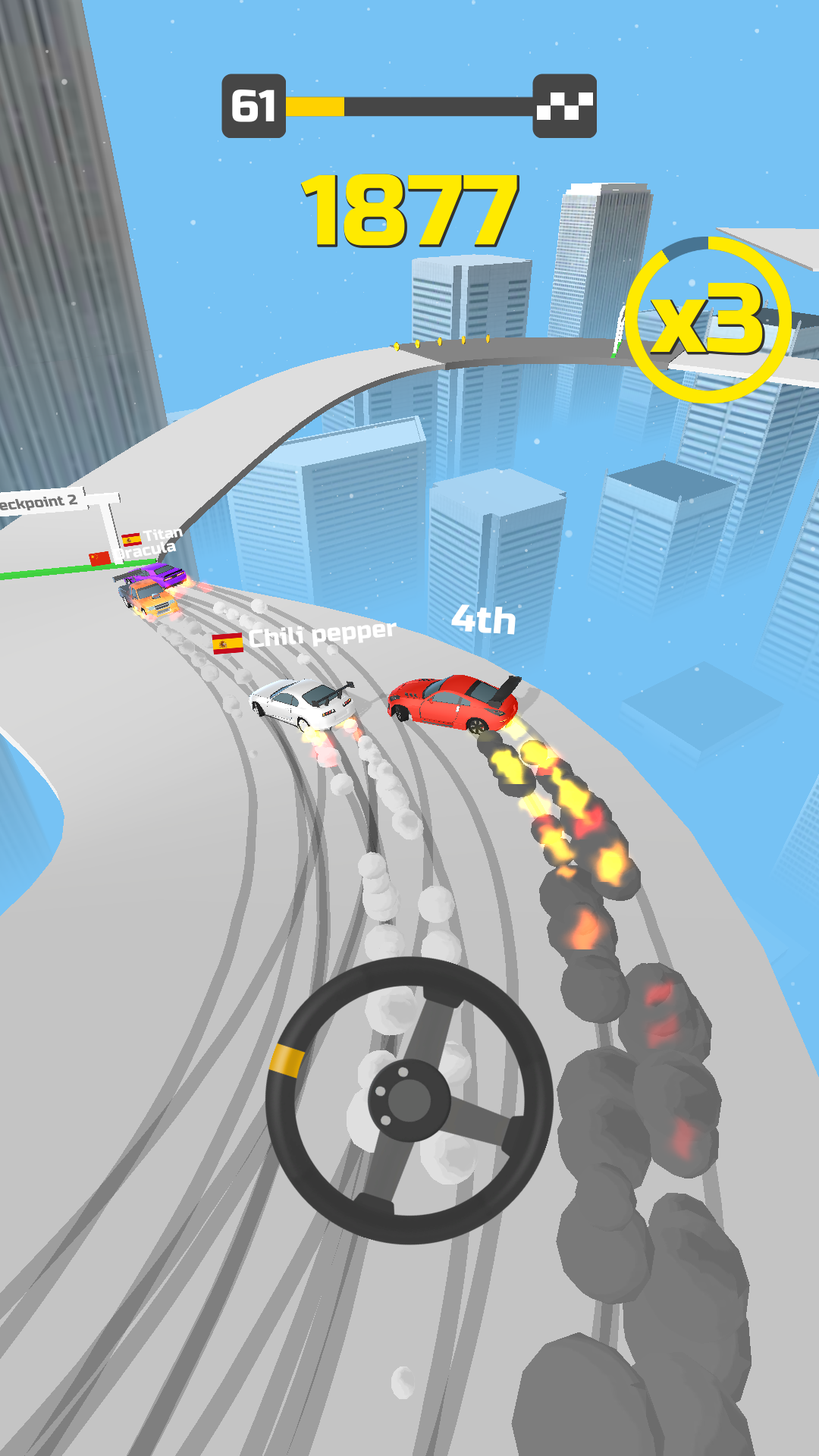 Hyper Drift! Game Screenshot