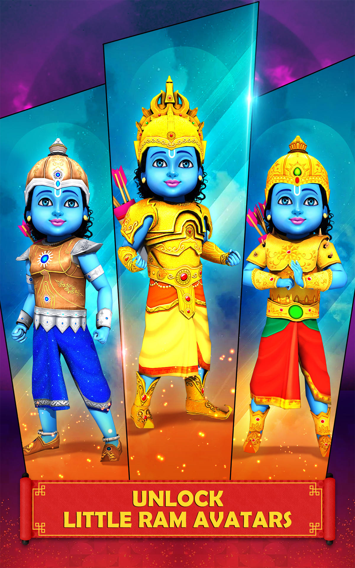 Little Ram - Ayodhya Run Game Screenshot