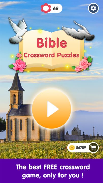 Screenshot 1 of Bible Crossword - Daily Word Puzzles 1.1.6