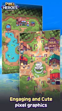 Pixel Heroes Adventure : MMO Game Screenshot