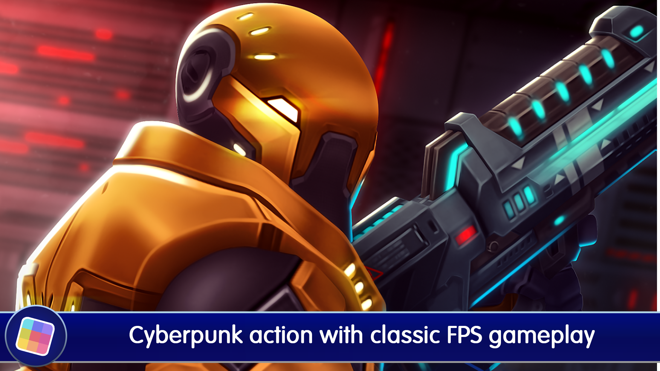 Screenshot 1 of Bayangan Neon: Cyberpunk 3D Firs 1.40.266