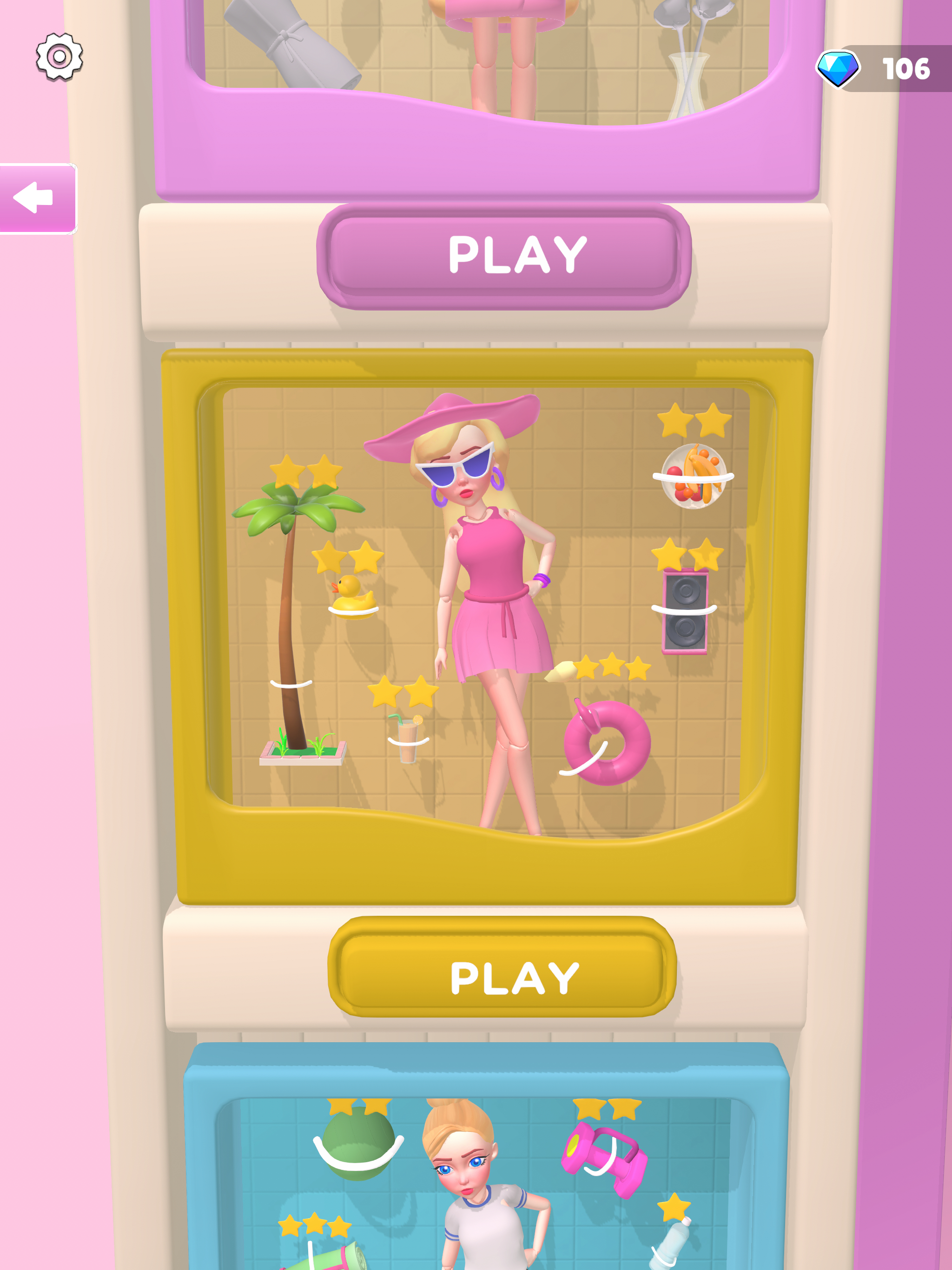 Pink Star: Fashion Merge Game Screenshot