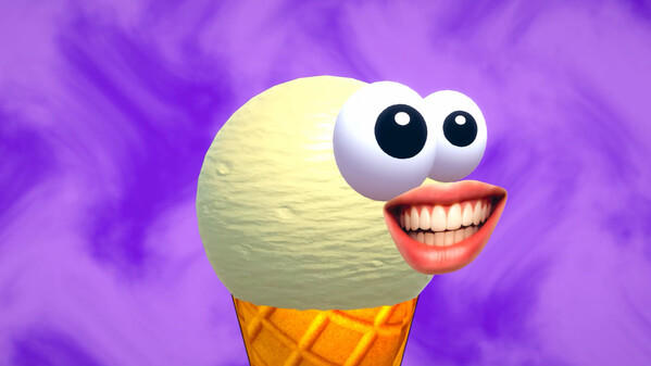 Screenshot of the video of I scream Ice cream
