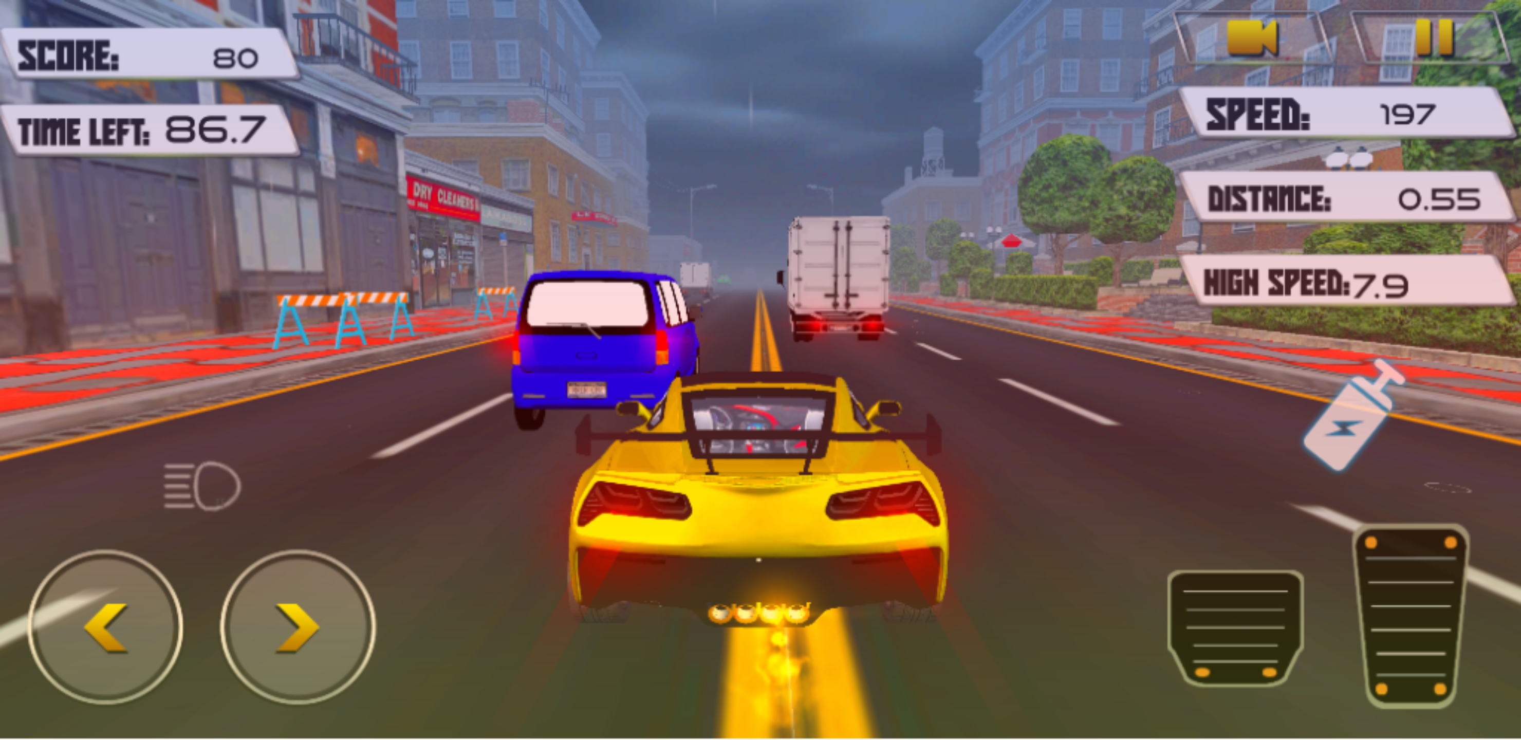 Crazy Highway CarX Racer Game Game Screenshot