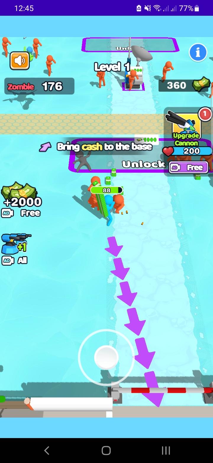 Screenshot of Defence Base