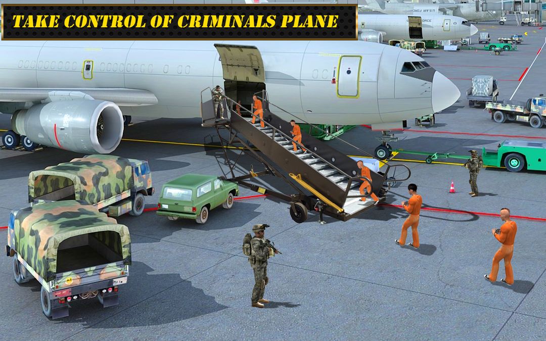 Criminal Transport Cargo Plane screenshot game