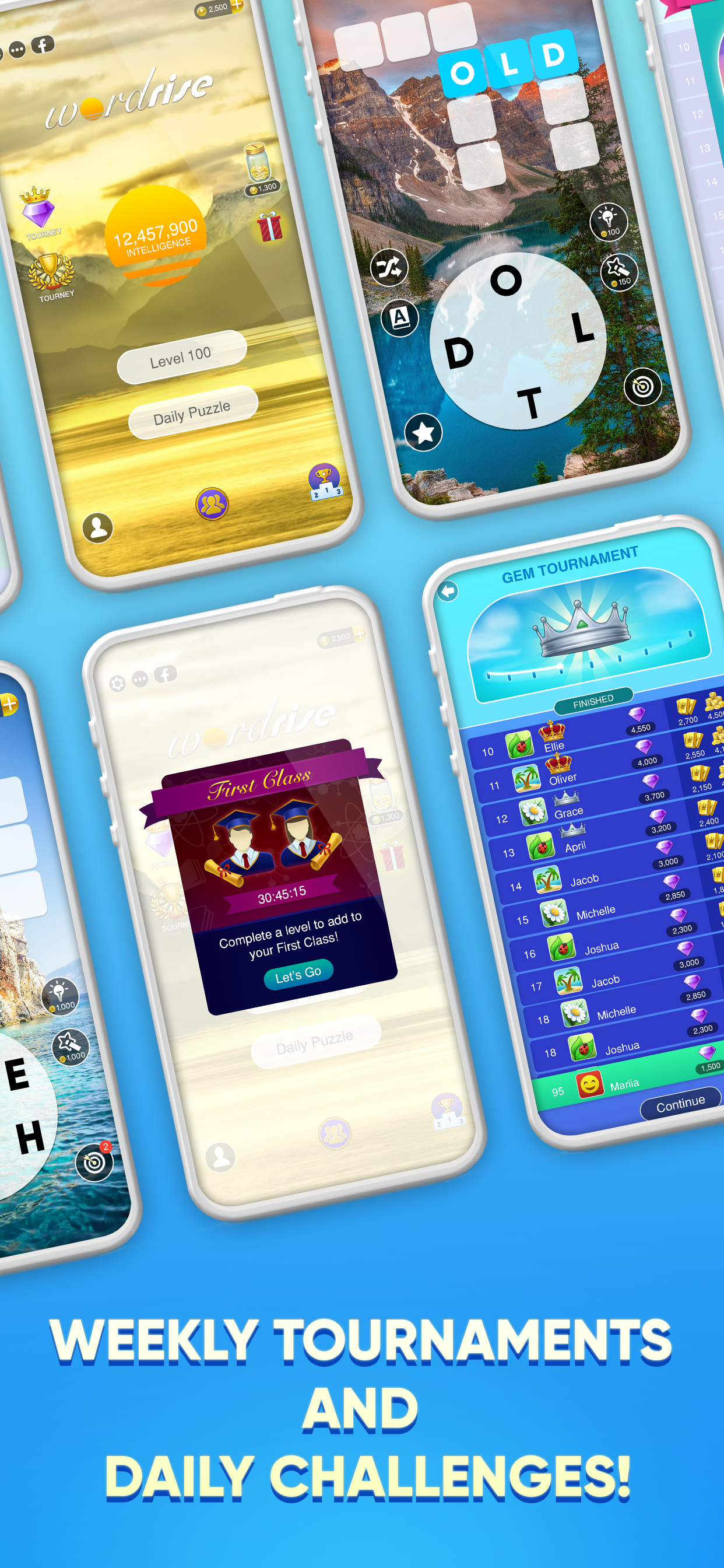 Screenshot 5 of WordRise - Live Word Scramble Tournaments 